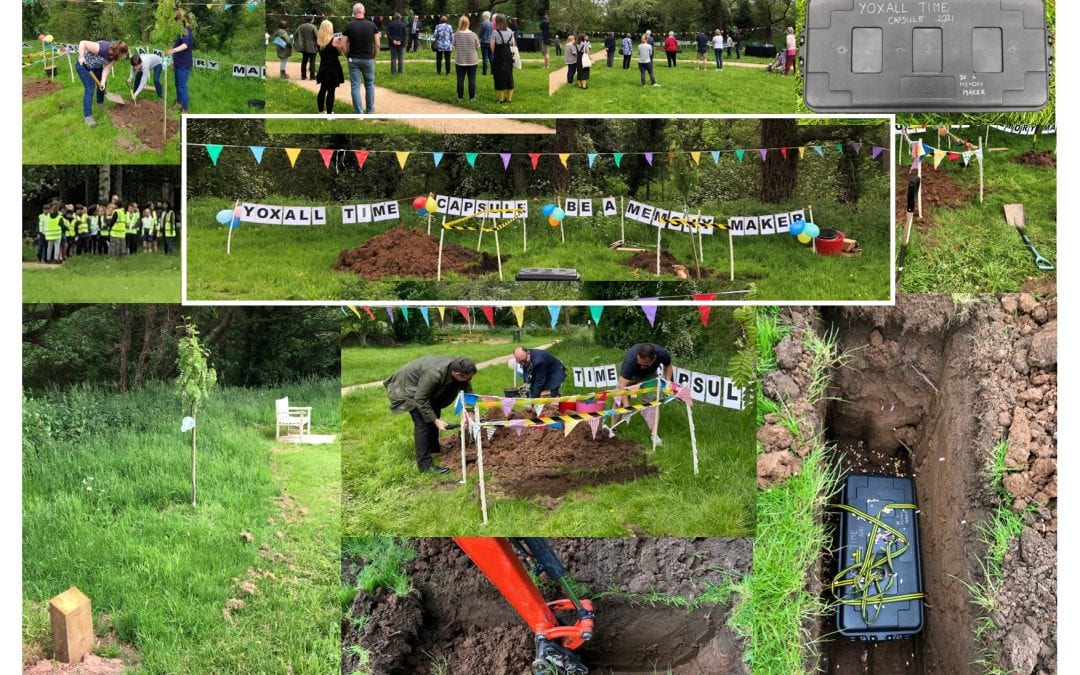 Yoxall Community Time Capsule Ceremony 28th May 2021