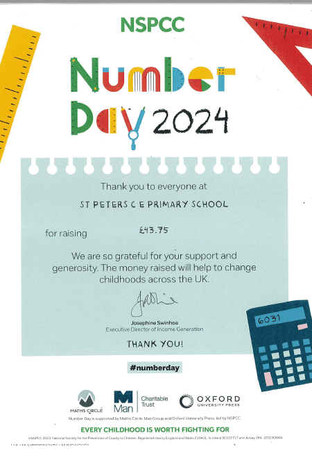 NSPCC Number Day – Thank you