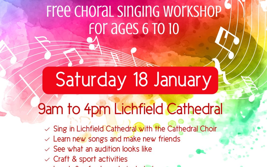 Singing Workshop – Lichfield Cathedral